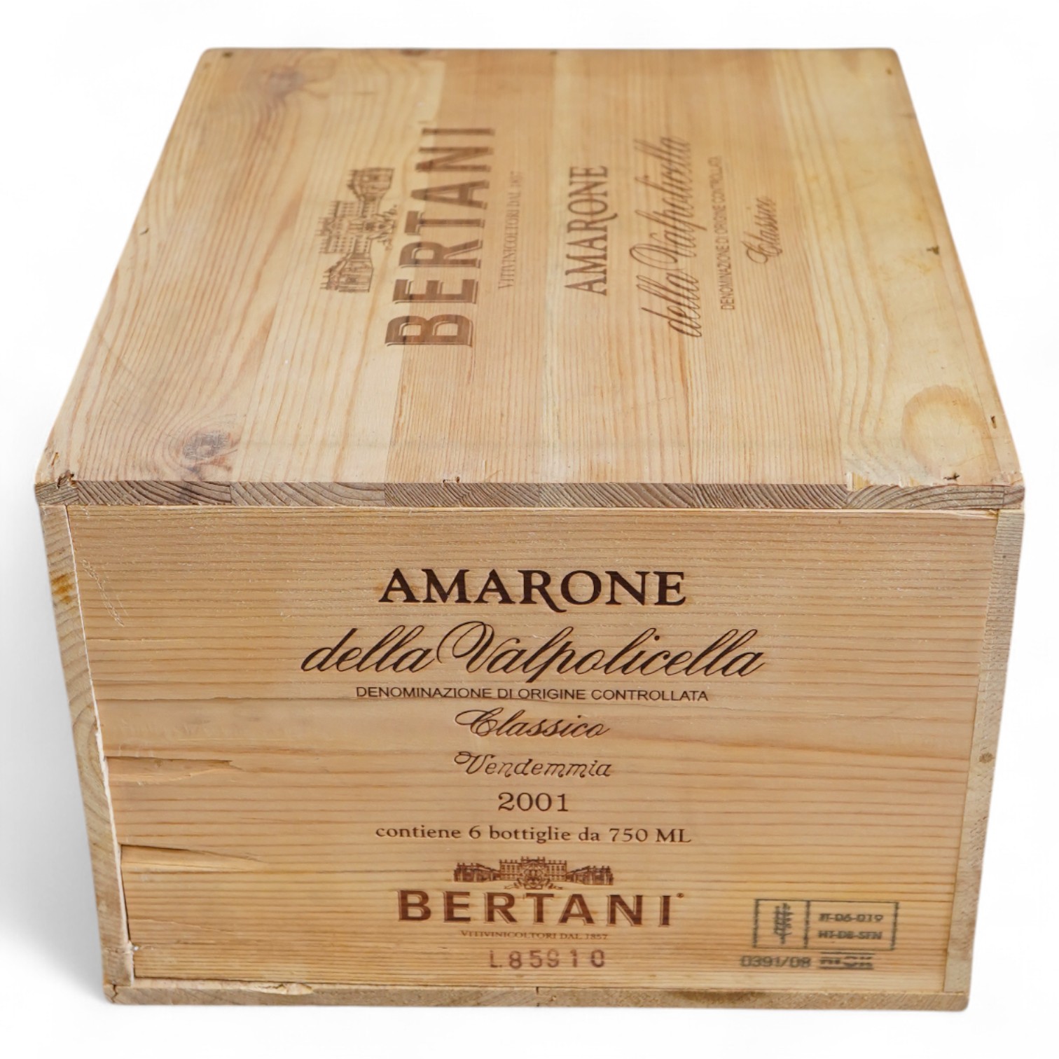 Bertani, Amarone della Valpolicella, Classico, 2001